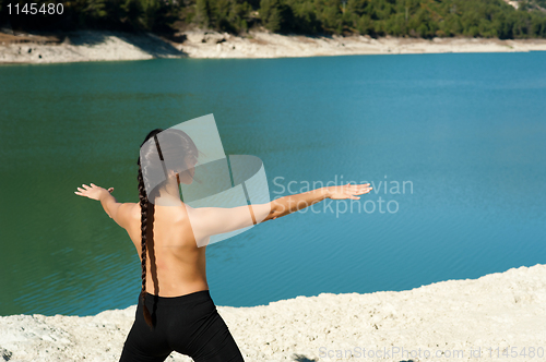 Image of Lakeside yoga