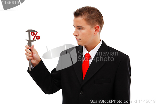 Image of Big or small percent measuring