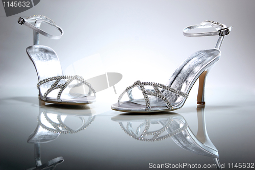 Image of Elegant wedding shoes