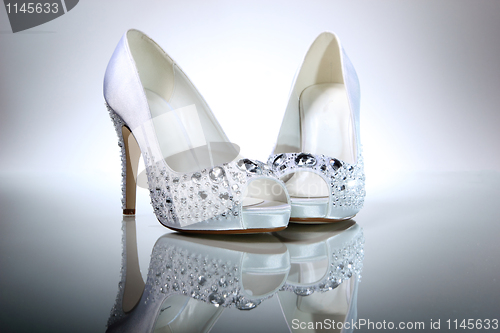Image of Elegant wedding shoes
