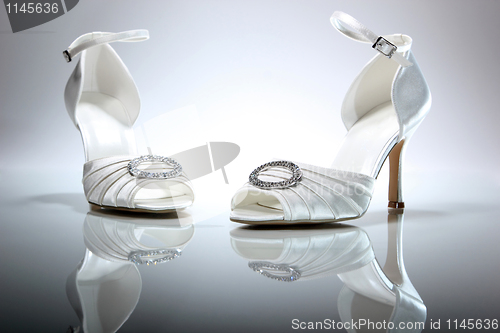 Image of Elegant wedding shoes