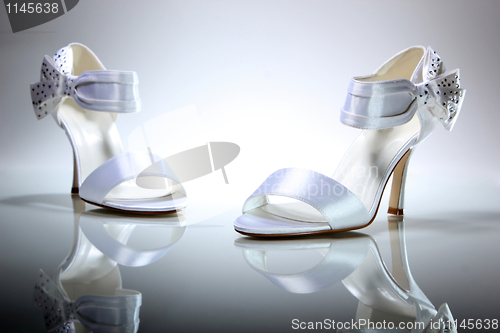 Image of Elegant wedding shoes