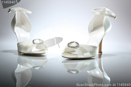 Image of Elegant wedding shoes