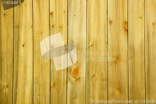 Image of wall of boards