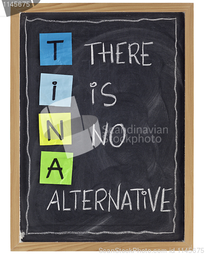 Image of there is no alternative