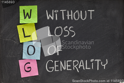 Image of without loss of generality
