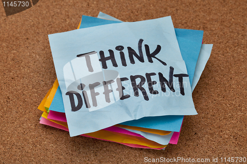 Image of think different concept