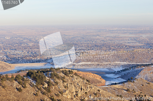 Image of winter afternoon in Colorado Front Range