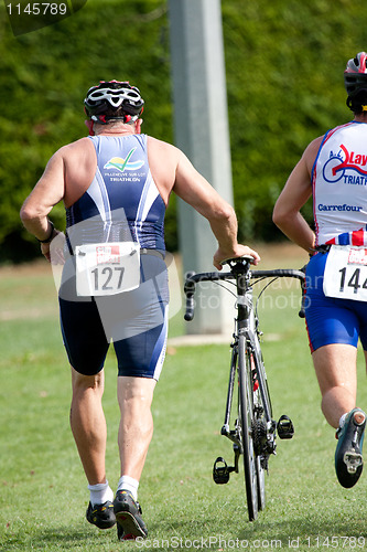 Image of Senior in triathlon