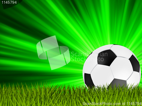 Image of Football poster place for your text. EPS 8