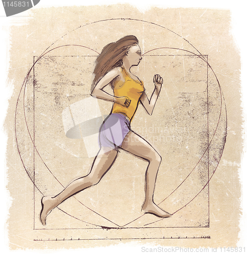 Image of active woman