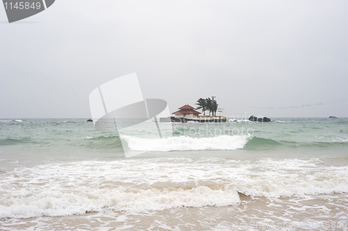Image of Building in the ocean