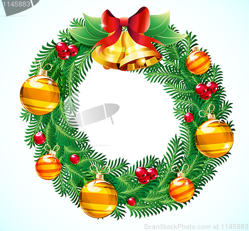 Image of Christmas wreath 