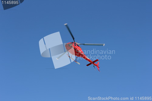 Image of Helicopter in the sky