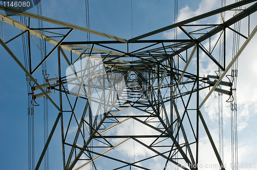 Image of High-tension pylon