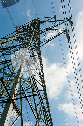 Image of High-tension pylon