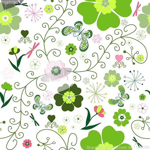 Image of Floral seamless pattern