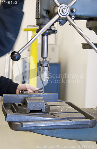 Image of metal worker