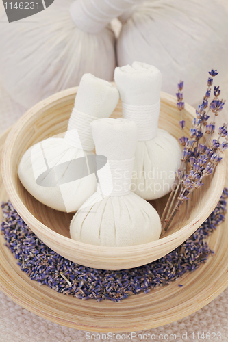 Image of lavender massage stamps