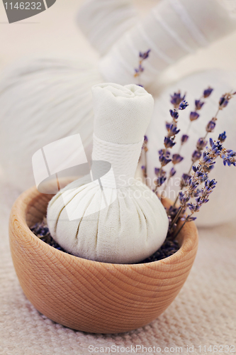 Image of lavender massage stamps