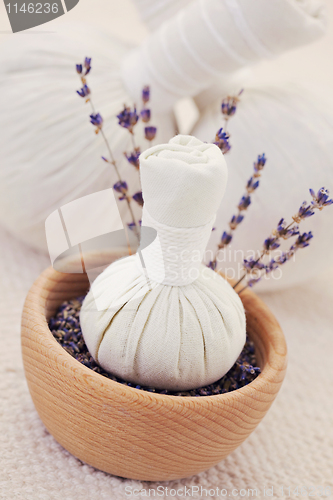 Image of lavender massage stamps