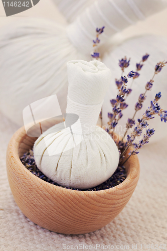 Image of lavender massage stamps