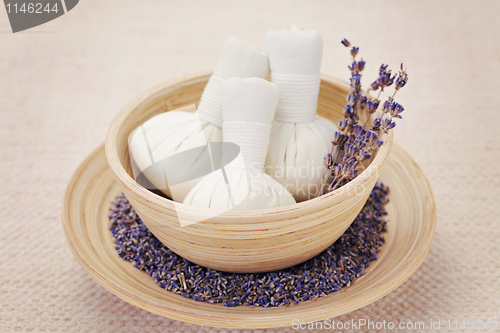 Image of lavender massage stamps