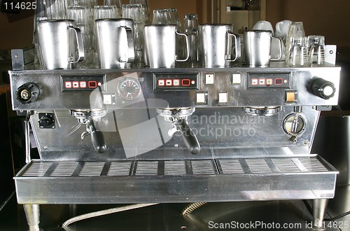 Image of Espresso Machine Detail