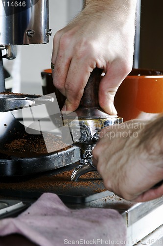 Image of Tamping Espresso