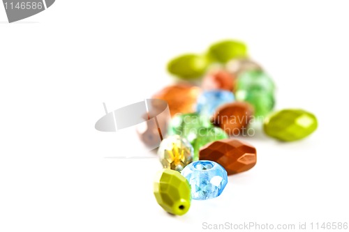Image of colorful glass beads
