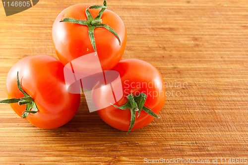 Image of Stacked tomatoes