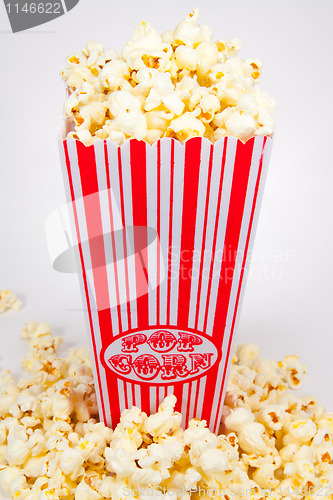 Image of Popcorn in a holder