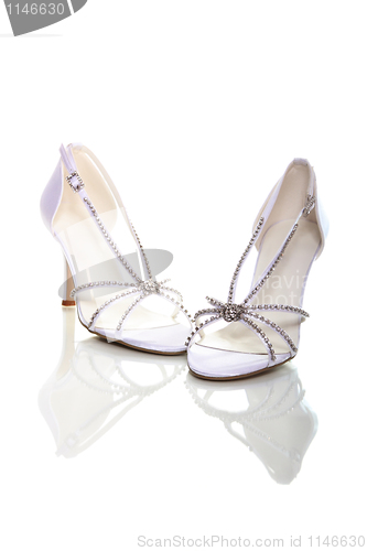 Image of Elegant wedding shoes