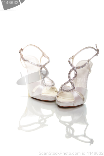 Image of Elegant wedding shoes
