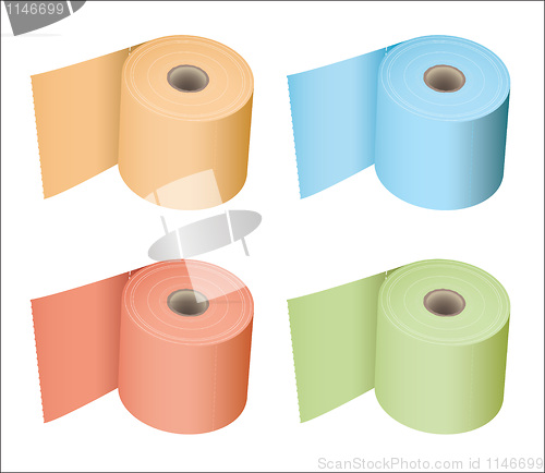 Image of Toilet roll collection