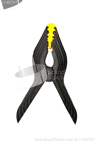 Image of Black spring clamps