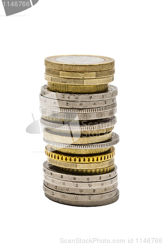 Image of Euro coins