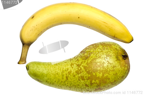 Image of Banana and pear