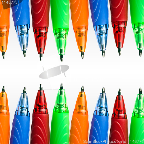 Image of Colorful pens