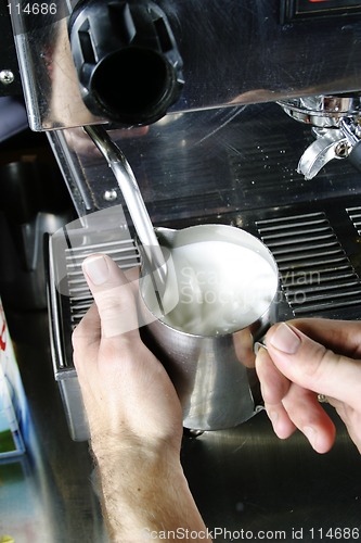 Image of Steaming Milk