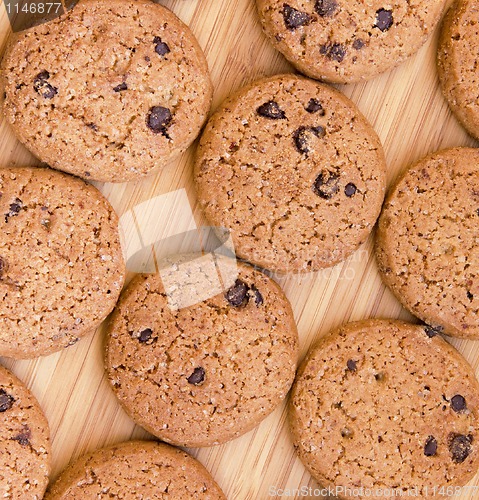 Image of Delicious chocolate chip cookies