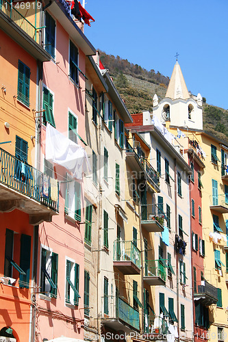 Image of Italy. Cinque Terre. Riomaggiore village