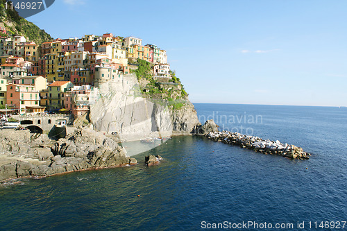 Image of Italy. Cinque Terre. Manarola village 