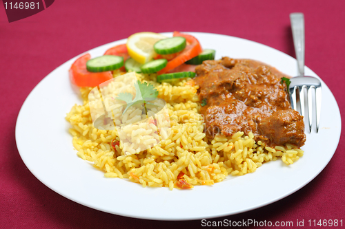 Image of Plate of kashmiri curry