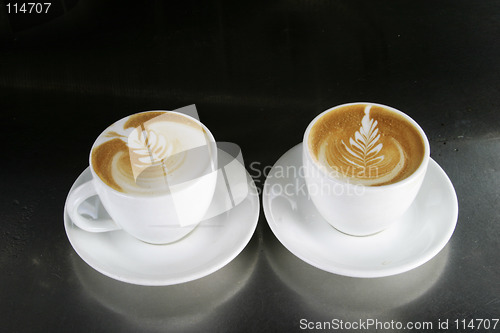 Image of Cappucinno with Latte Art
