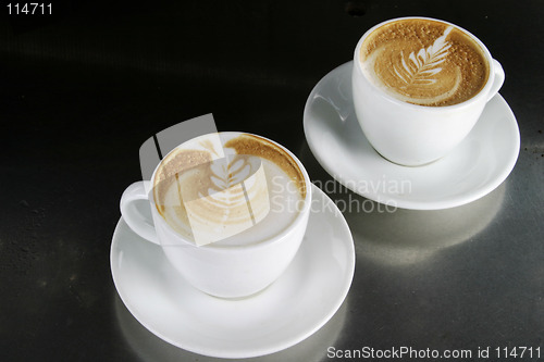 Image of Cappucinno with Latte Art