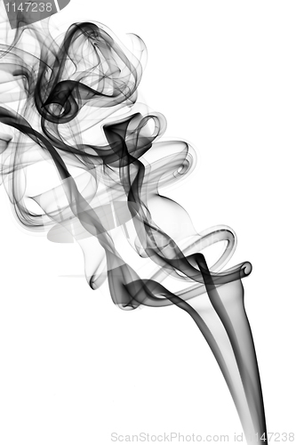 Image of Fume abstract shapes on white