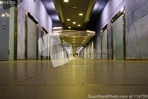 Image of Empty Abandoned Tunnel