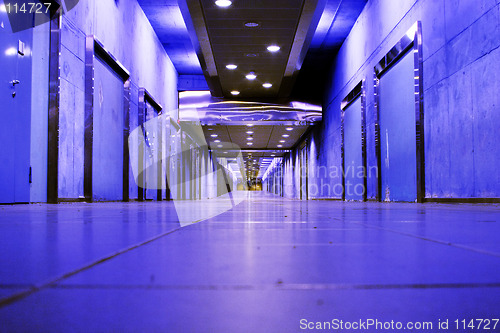 Image of Empty Abandoned Tunnel