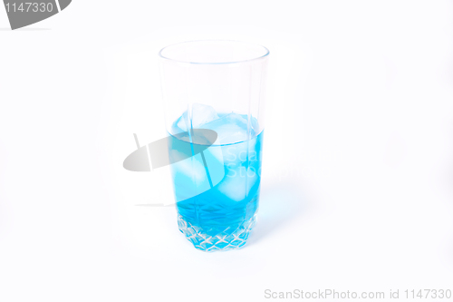 Image of Glass with a drink and ice